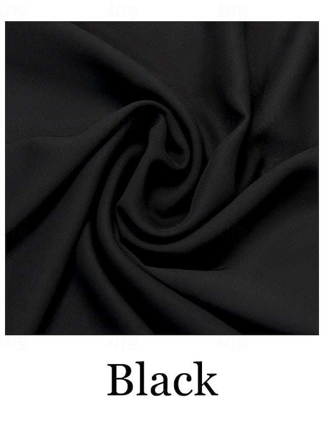 Simple Elegant A-Line Neck Square Dress Mother Bride the of FashionChic