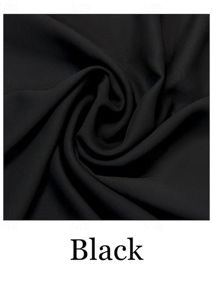 Simple Elegant A-Line Neck Square Dress Mother Bride the of FashionChic