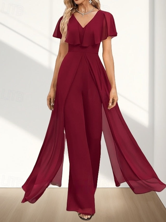 of Dress Wedding Mother Jumpsuit / Guest Pantsuit the Bride FashionChic