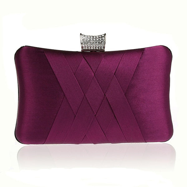 Bags Leather Party Wedding Event PU Women's / Silk Clutch FashionChic