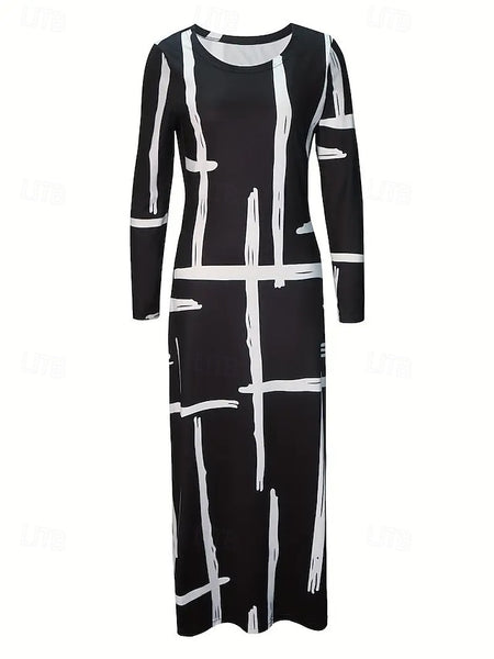 Women's Maxi Dress Shift Dress A Line Dress Casual Boho
