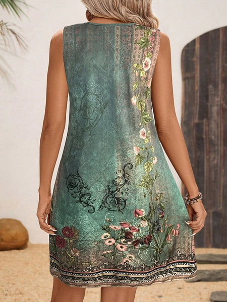 Women's Mini Dress Sundress Summer Dress Vacation Boho