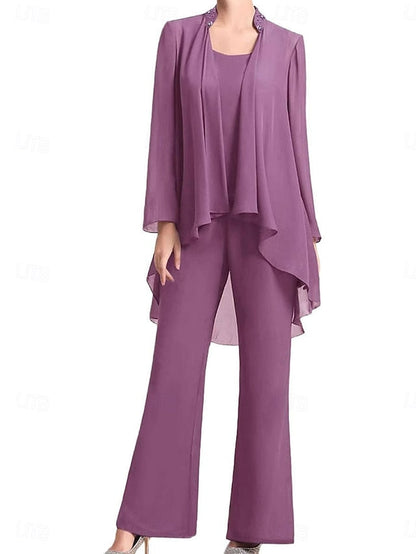 Elegant Simple Guest Bride Mother Dress the Pantsuit Wedding of FashionChic