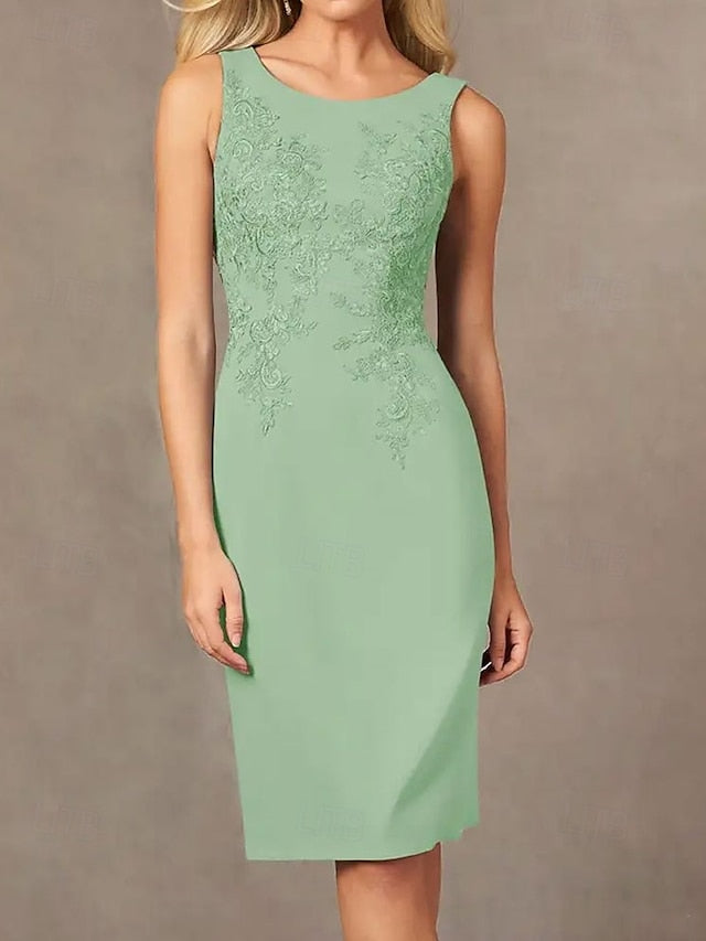 Beach Sheath / the Dress Column Suit Mother of Wedding Piece Two FashionChic