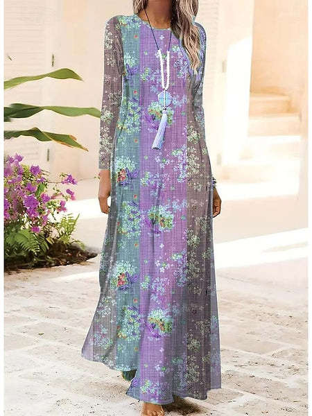 Women's Maxi Dress Shift Dress A Line Dress Party Casual