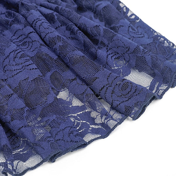 Girl Flower Colored Dress Girls' Long Kids Solid FashionChic