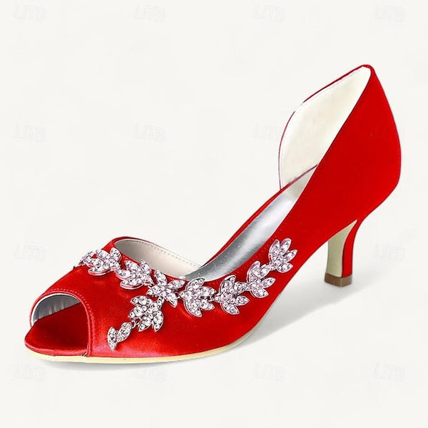 Bridal Women's Bling Shoes Wedding Sparkling FashionChic