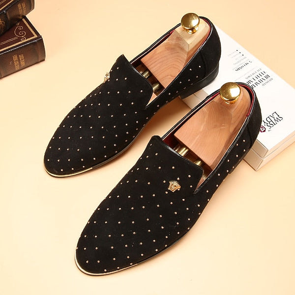 Loafers Shoes Slip-Ons Plus Size Dress Drive Men's FashionChic