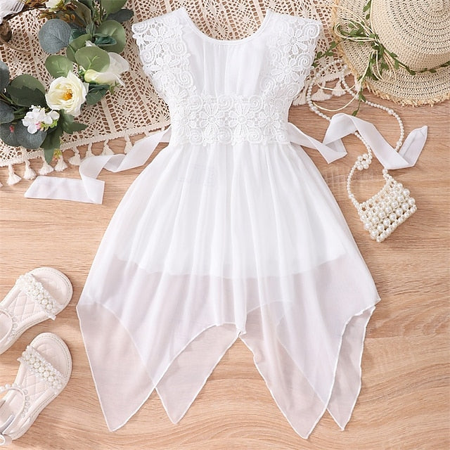 Dress Lace Kid's Girls' Flower Girl Princess FashionChic