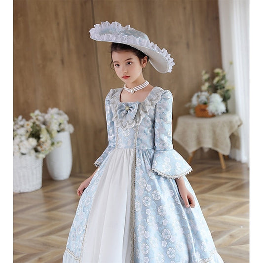 Dress Girl Rococo Gothic Masquerade Inspired Vintage Flower FashionChic