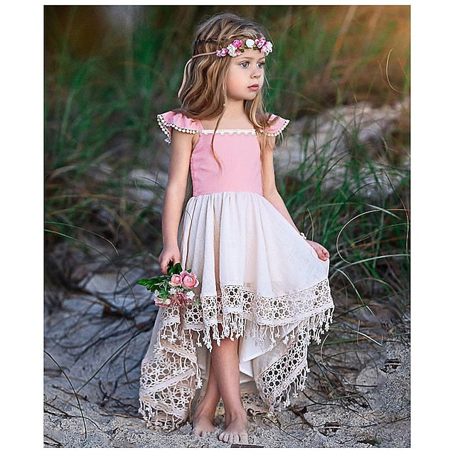 Girl Dress Flower Wedding Party Girls' FashionChic