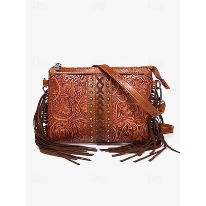 PU Crossbody Leather Bag Shoulder Wristlet Women's Bags FashionChic
