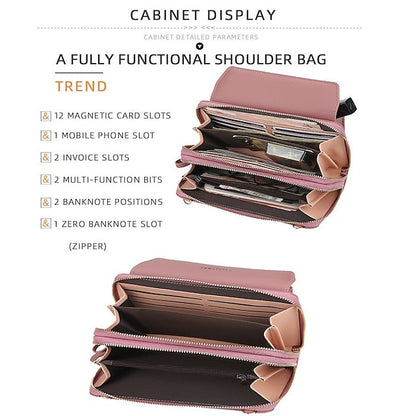 Bag Women's Shoulder Wallet Mobile Phone Crossbody FashionChic