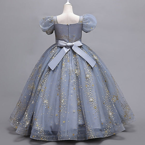 Party Short Star Flower Dot Dress Polka Girls' Kids FashionChic