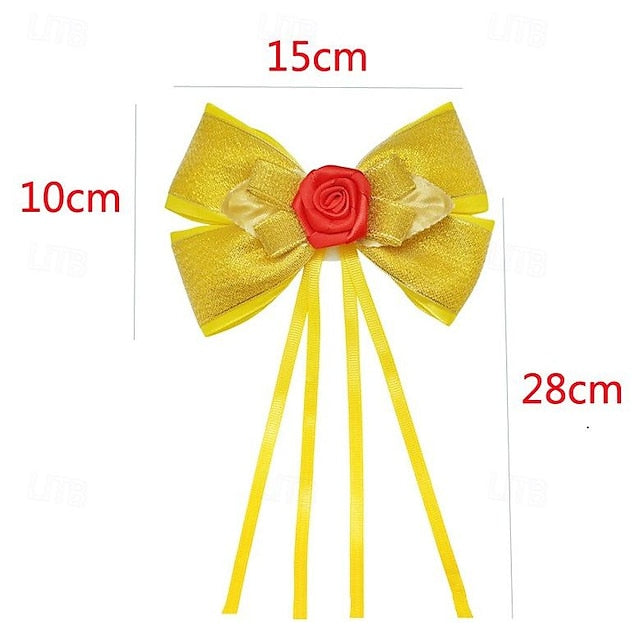 Belle Beauty and Princess the Girl Flower Beast Dress Cute FashionChic