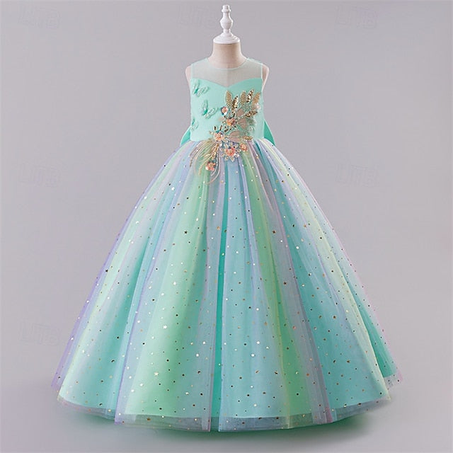Girls' Princess Dress Flower Kid's Girl FashionChic
