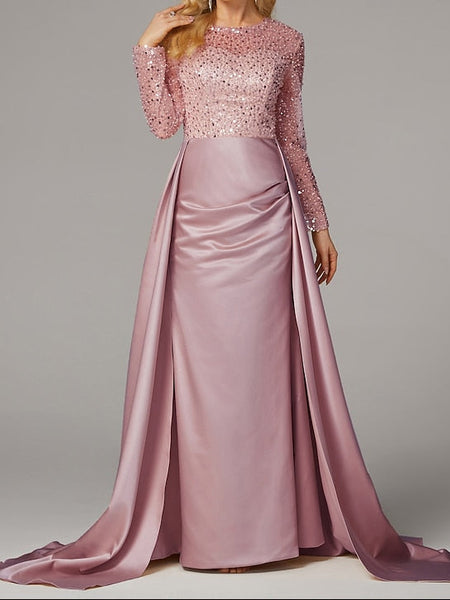 Masquerade Gown Dress Mermaid Carnival Floor Elegant Evening FashionChic