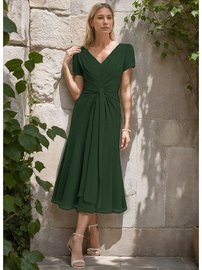 the of Formal Mother Elegant Wedding A-Line Dress Bride Guest FashionChic