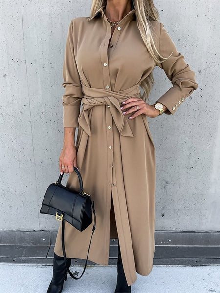 Women's Midi Dress A Line Dress Casual Daily Regular Fit