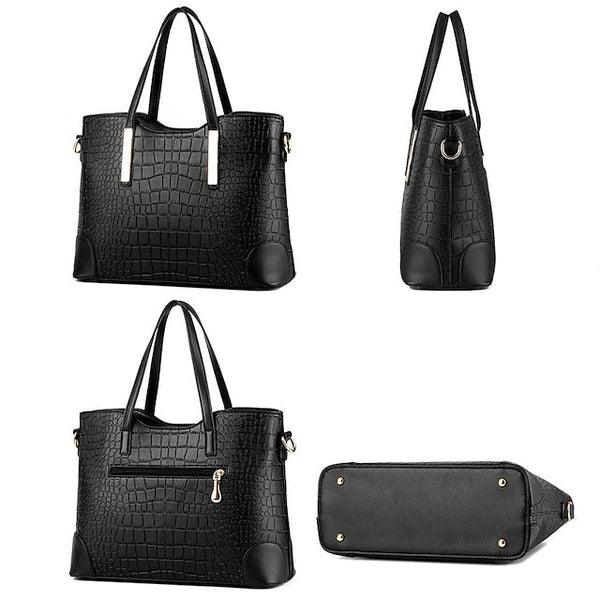 Boston Shoulder Bag PU Handbag Women's Crossbody FashionChic