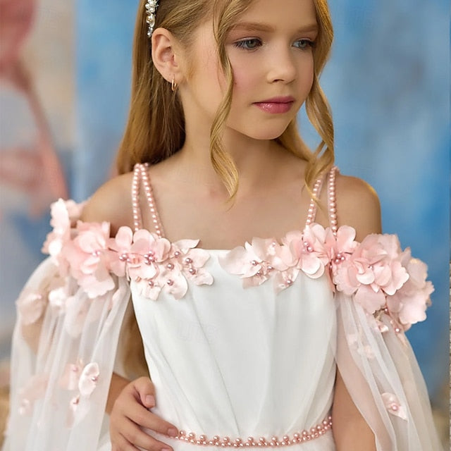 Flower Party Dress Girl Communion First Girls' FashionChic