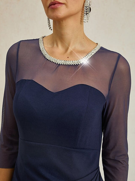 Women's Maxi Dress Sheath Dress Elegant Party Formal Solid FashionChic