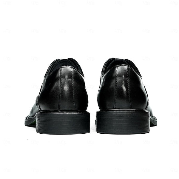 Shoes- Layer First Dress Genuine Oxford Men's Leather FashionChic