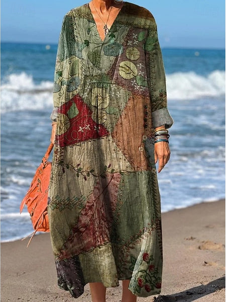Women's Maxi Dress Sundress A Line Dress Vacation Casual
