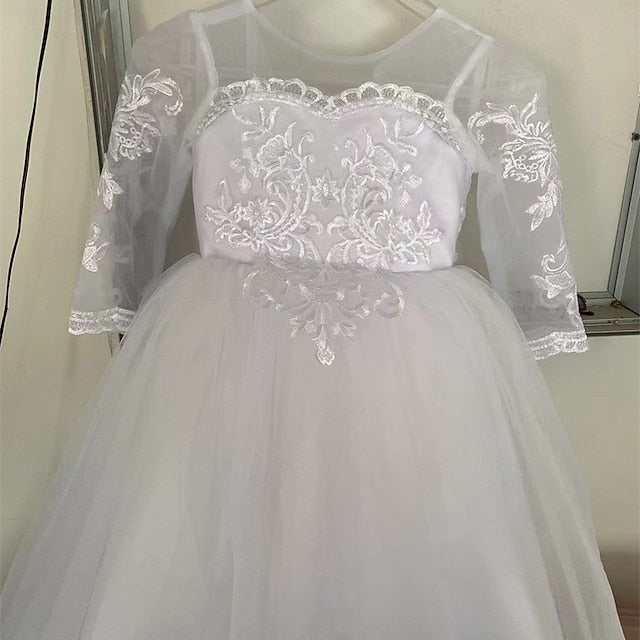 Girls' Dress Kid's Princess Girl Flower FashionChic