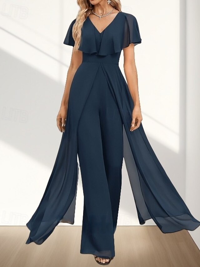 of Dress Wedding Mother Jumpsuit / Guest Pantsuit the Bride FashionChic