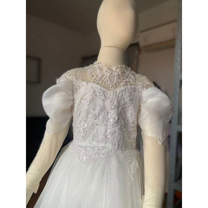 Girls' Girl Communion Party First Kids Flower Dress FashionChic