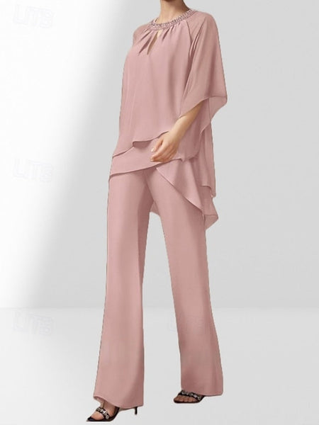 the Bride Pantsuit Wedding Dress Two of Piece Mother Guest FashionChic