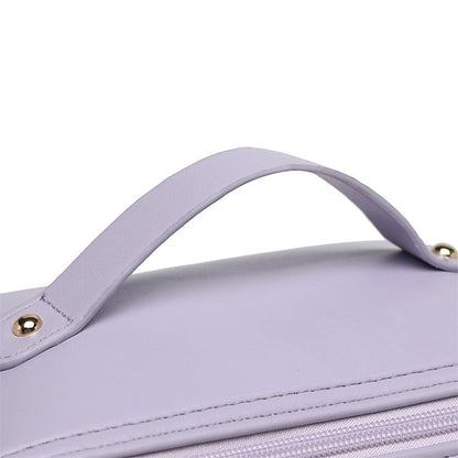 Women's Cosmetic Makeup Handbag Leather PU Bag Travel FashionChic
