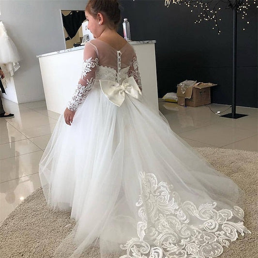 Girls' Dress Kid's Princess Girl Flower FashionChic