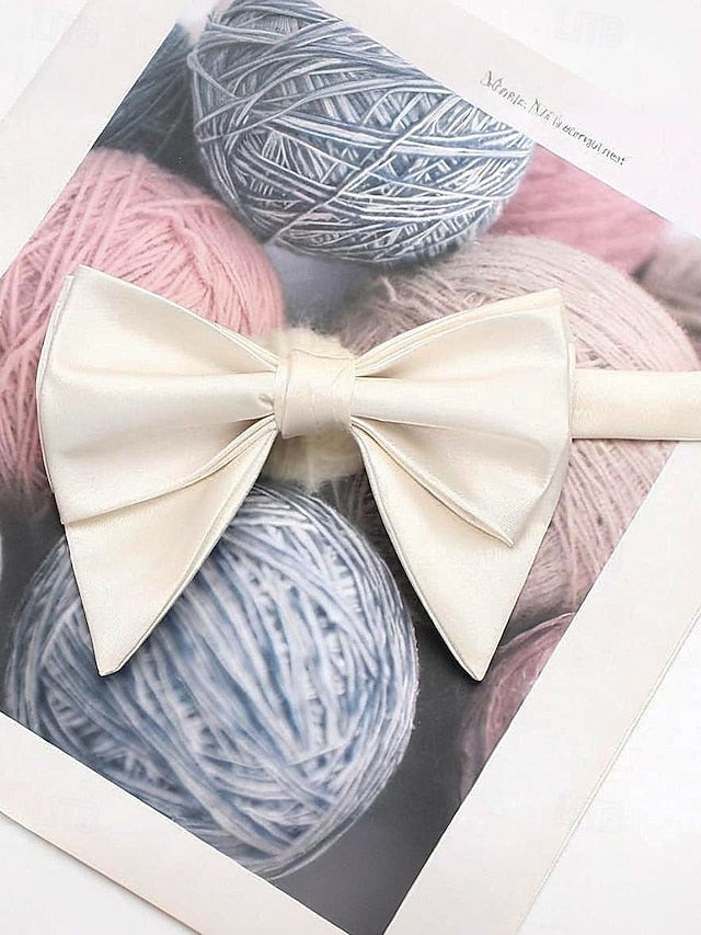 Men's in Multiple Satin Colors Bow Tie FashionChic
