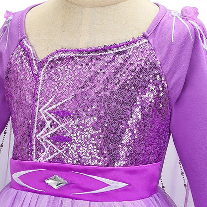 Theme Princess Girl Party Fairytale Flower Anna Frozen Dress FashionChic