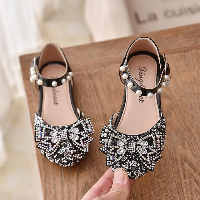 Girls' Heel Heels Daily Glitter Shoes PU Dress Glitters FashionChic