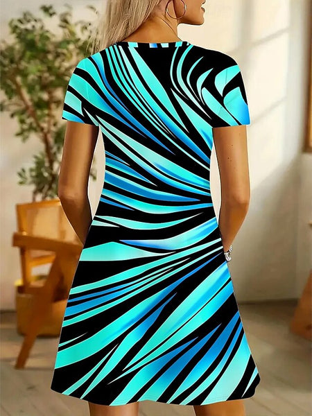 Women's Mini Dress Bodycon T Shirt Dress Tee Dress Shift