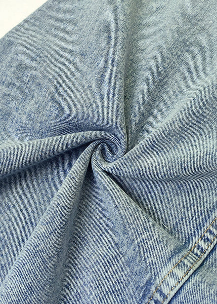 Art Blue Pockets Tasseled High Waist Denim Skirt Summer TT1025 shopify