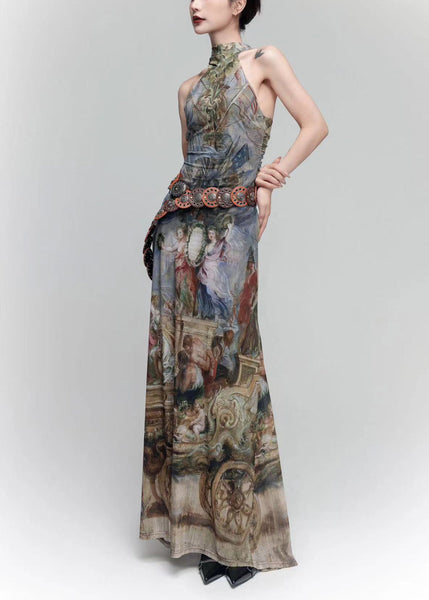 Original Shoulder Photo Long Color French Cold Dress Design Tulle FashionChic