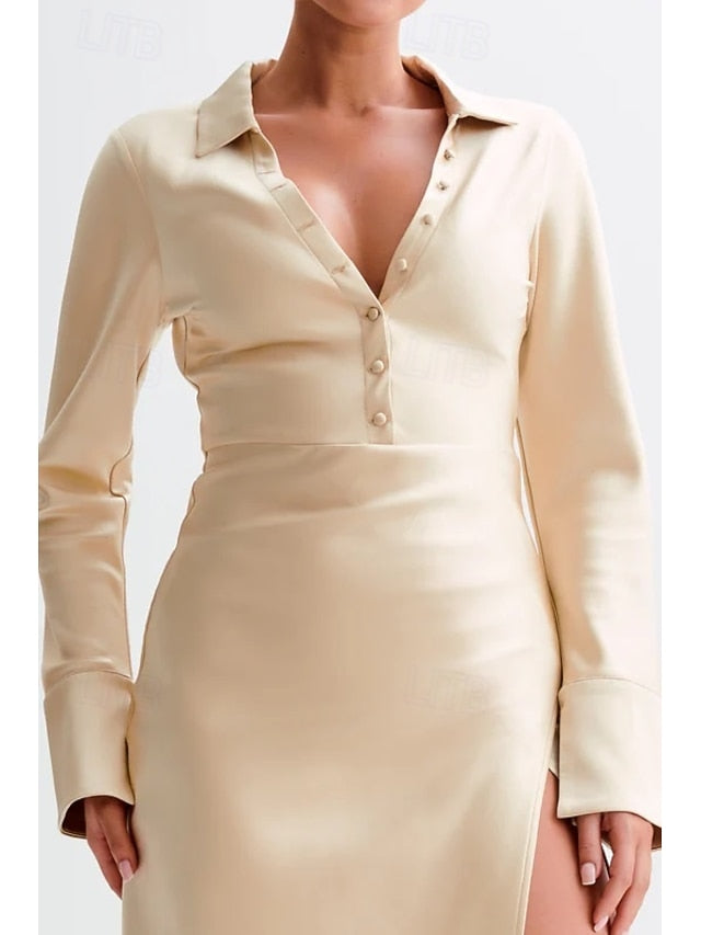 of Mother Elegant Dress Shirt / Bride Mermaid the Trumpet FashionChic
