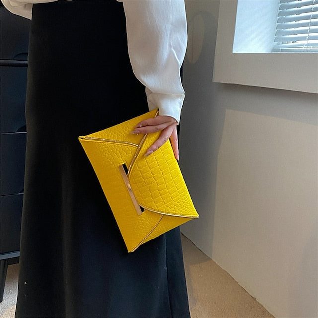 Bags Women's Leather Clutch PU for Bridal Evening FashionChic
