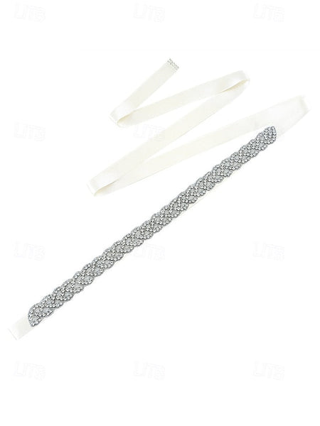 Wedding Waistband Crystal Rhinestone Bridal – Dress Elegant FashionChic
