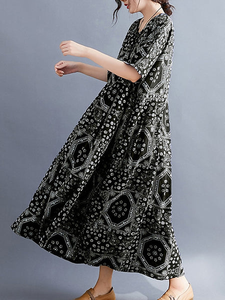 Women's Maxi long Dress Casual Dress Ethnic Dress Swing