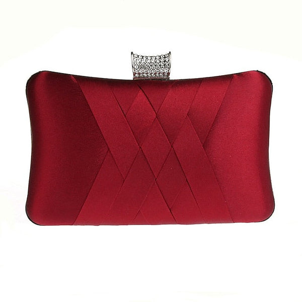 Bags Leather Party Wedding Event PU Women's / Silk Clutch FashionChic