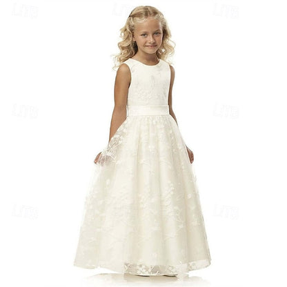 Girl Girls' Kid's Princess Dress Flower FashionChic