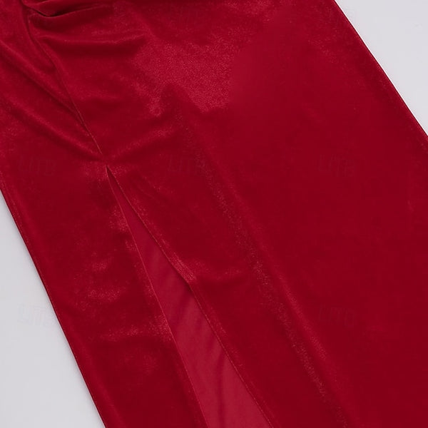Women's Long Dress Maxi Dress Velvet Dress Party Dress