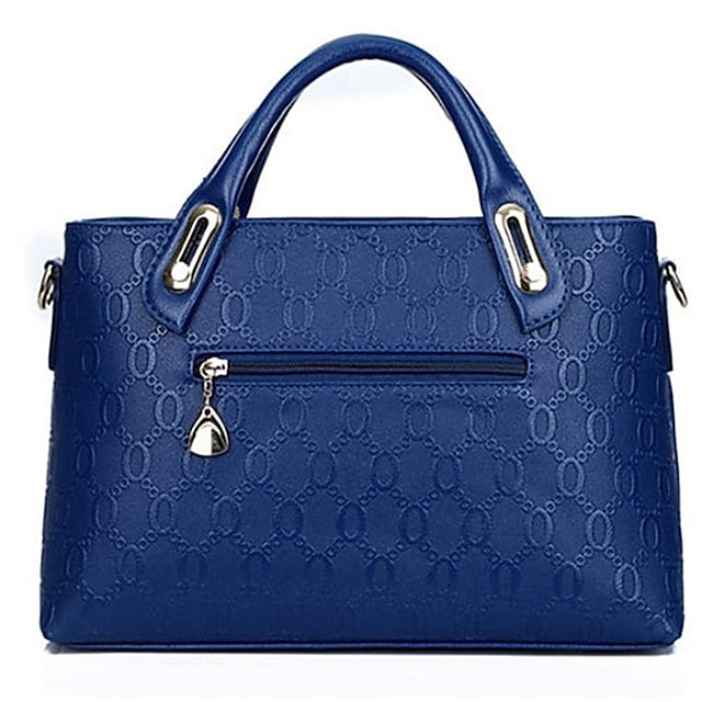 4 Bag Leather Purse PU Women's Pieces Set FashionChic