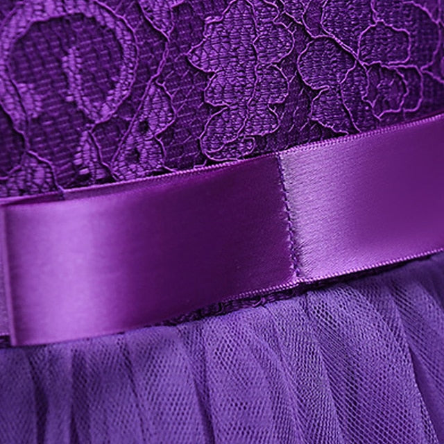 Flower Gown Girls' Dress Evening Party Girl FashionChic