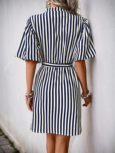 Women's Mini Dress Shirt Dress Casual Dress A Line Dress